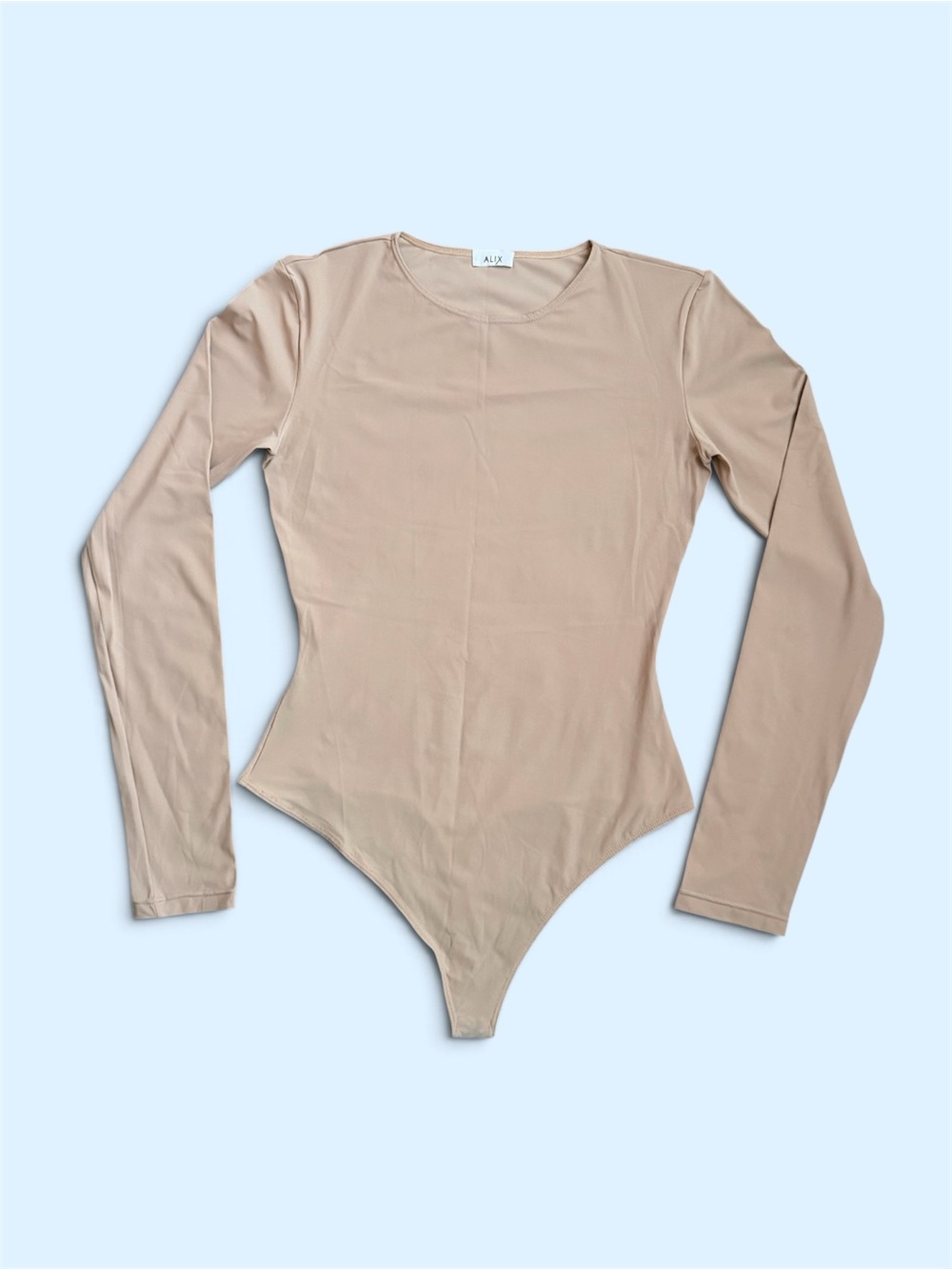 ALIX Long Sleeve Nude Bodysuit